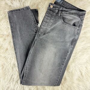 Indigo Rising 5 Button Fly Charcoal Black Denim Jeans